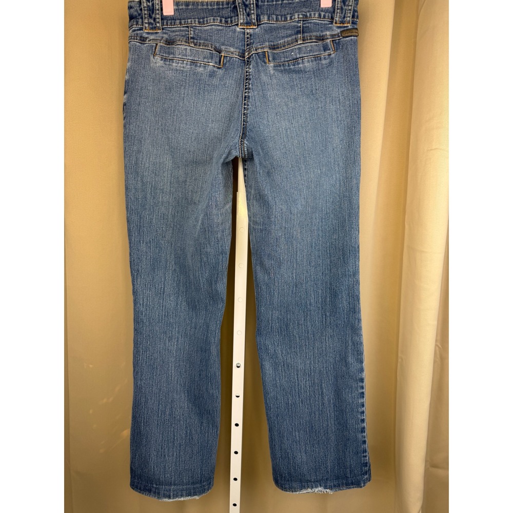 Vintage 90s Calvin Klein Jeans Women's Straight Leg Medium Wash Mid Rise 9 Y2K - Picture 3 of 10